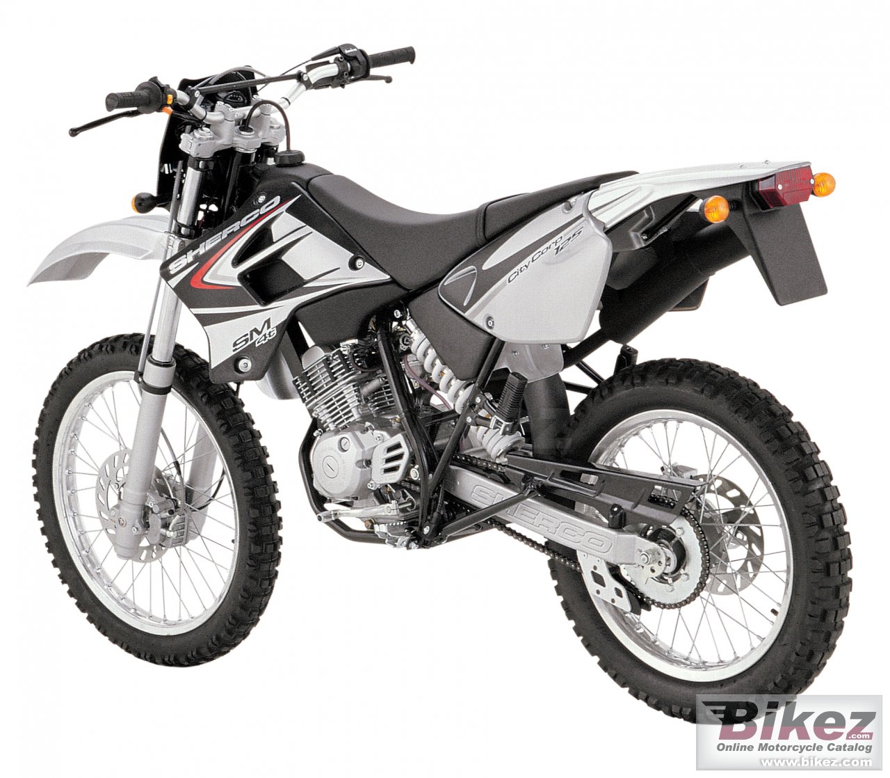 Big Sherco 125 enduro picture and wallpaper from Bikez.com